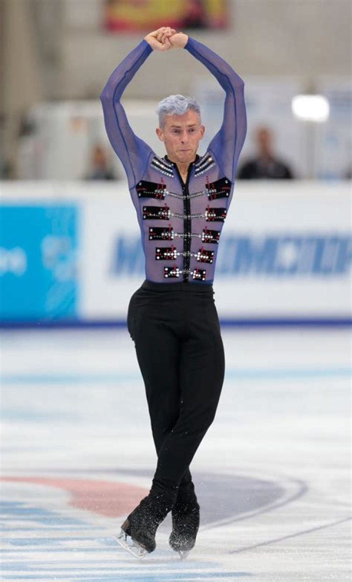 Adam Rippon Competes at Cup of Russia ISU Grand Prix