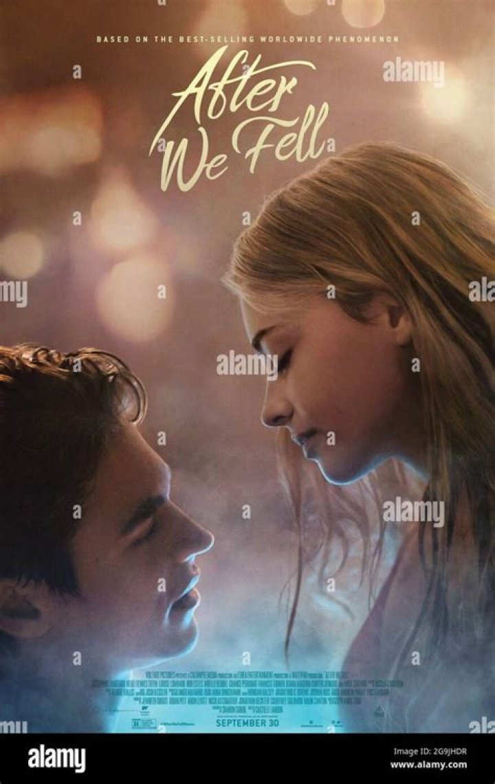 AFTER, from left: Hero Fiennes Tiffin, Josephine Langford, 2019. &copy; Aviron Pictures /courtesy Everett Collection
