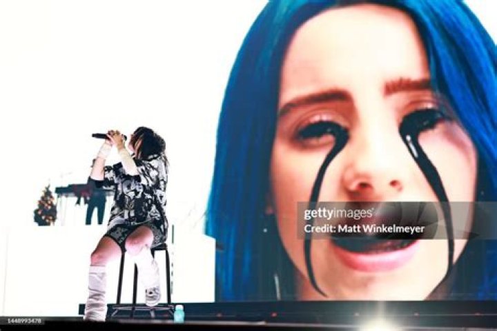 Billie Eilish performs at the Coachella Music & Arts Festival at the Empire Polo Club, in Indio, Calif 2019 Coachella Music And Arts Festival - Weekend 2 - Day 2, Indio, USA - 20 Apr 2019
