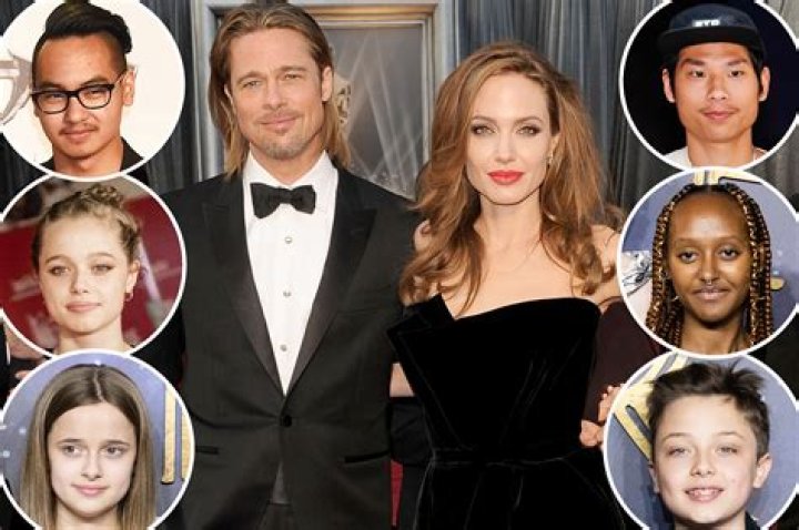 brad pitt kids