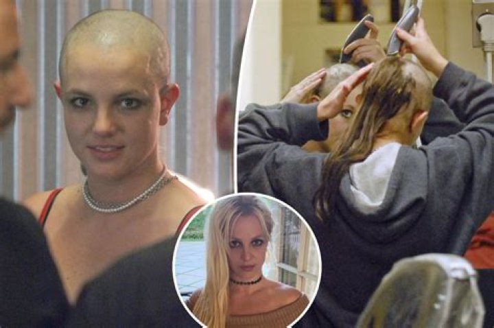 Britney Spears Shaved Head