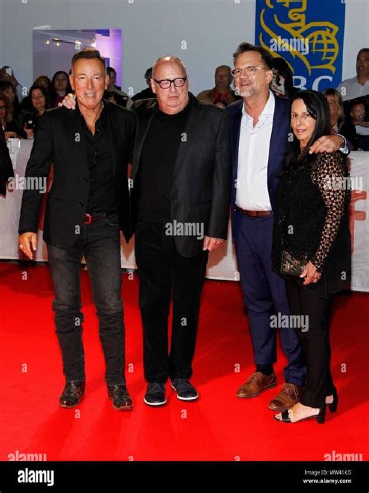 Bruce Springsteen, Jon Landau, Thom Zimny and Barbara Carr arrives at the premiere of "Western Stars" during the 2019 Toronto International Film Festival held at the Roy Thomson Hall. 12 Sep 2019 Pictured: Bruce Springsteen. Photo credit: JPA/AFF-USA.com / MEGA TheMegaAgency.com +1 888 505 6342 (Mega Agency TagID: MEGA502612_004.jpg) [Photo via Mega Agency]