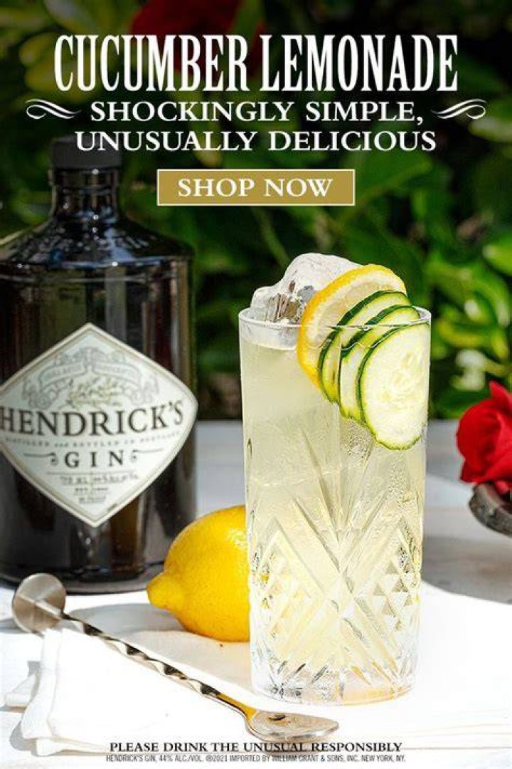 Hendricks Cucumber Lemonade