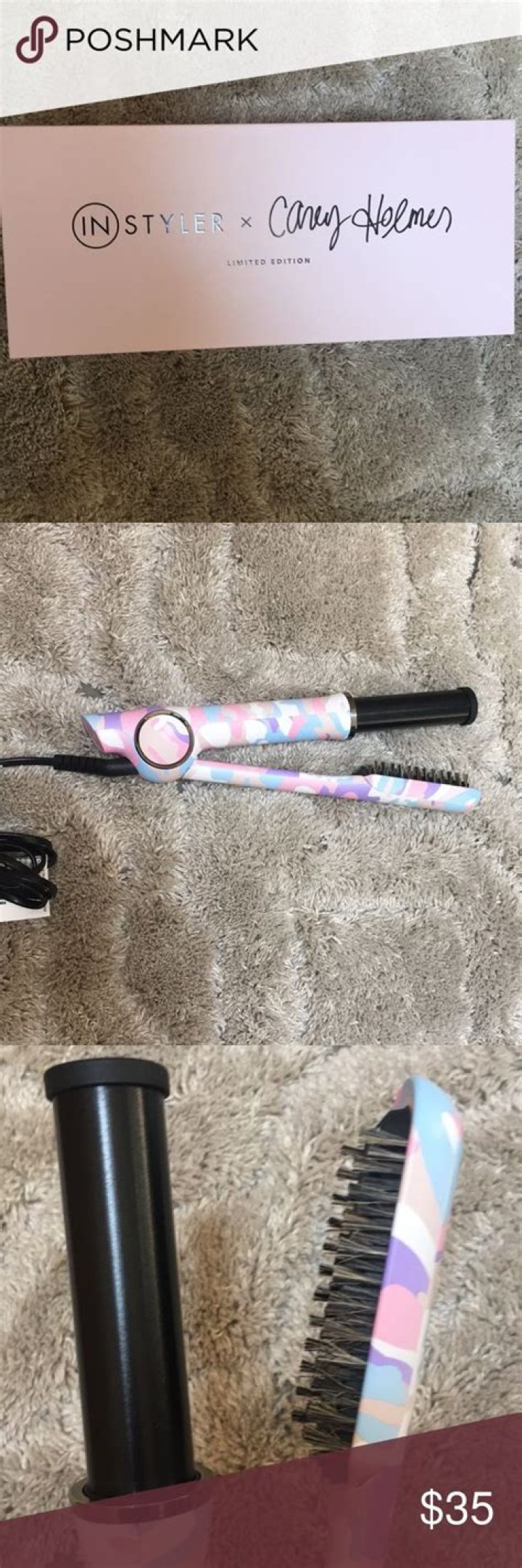 INSTYLER X CASEY HOLMES LIMITED EDITION AIRLESS, $125, InStyler.com