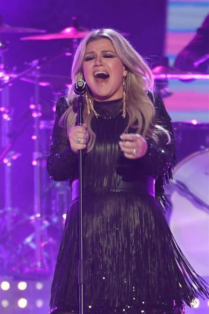 Kelly Clarkson performs "I Will Always Love You" at the 57th Academy of Country Music Awards, at Allegiant Stadium in Las Vegas 57th ACM Awards - Show, Las Vegas, United States - 07 Mar 2022