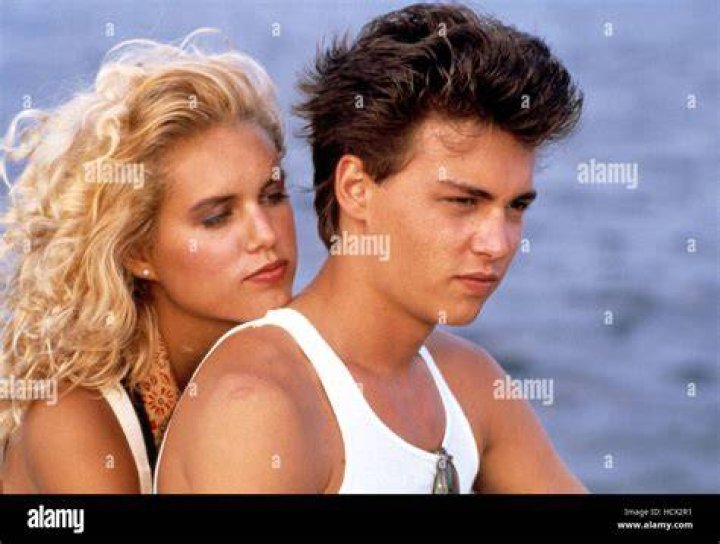 PRIVATE RESORT, Emily Longstreth, Johnny Depp, 1985