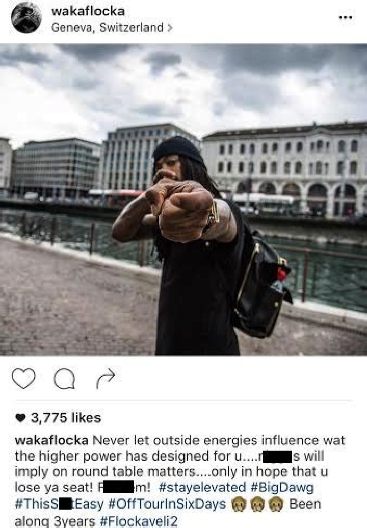 Simone Patton Apology Waka Flaka Affair