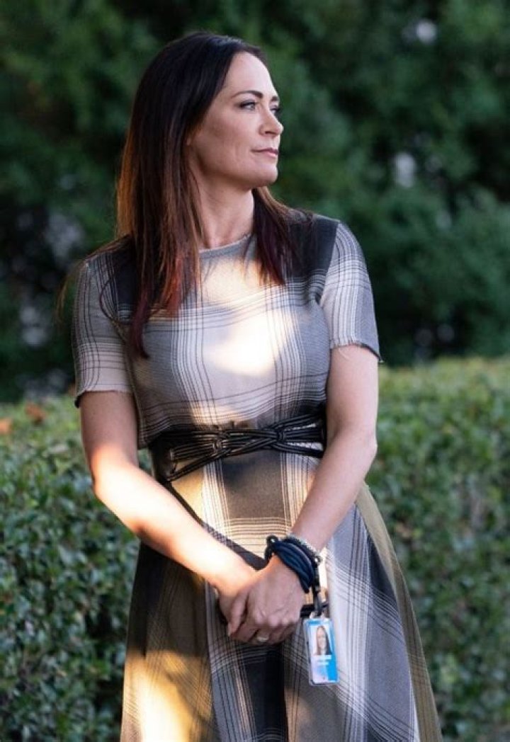 Stephanie Grisham Poses at a Picnic